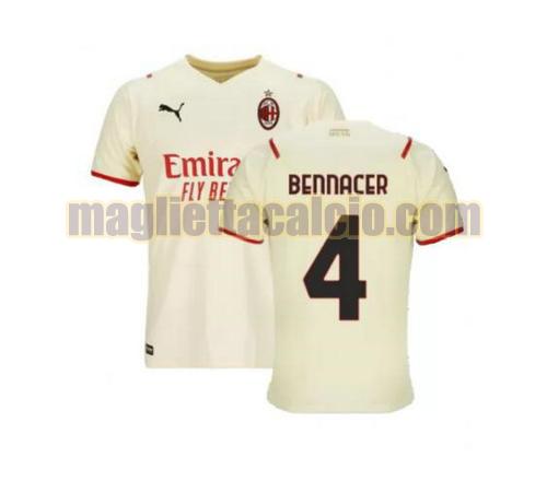 maglia bennacer 4 ac milan uomo seconda 2021-2022