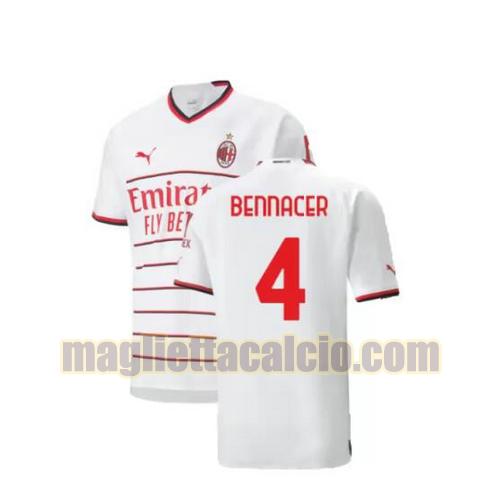 maglia bennacer 4 ac milan uomo seconda 2022-2023