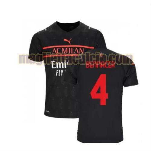 maglia bennacer 4 ac milan uomo terza 2021-2022