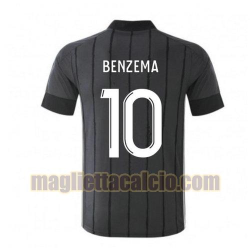 maglia benzema 10 olympique lyon uomo seconda 2020-2021