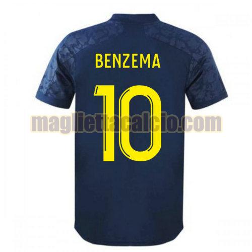 maglia benzema 10 olympique lyon uomo terza 2020-2021