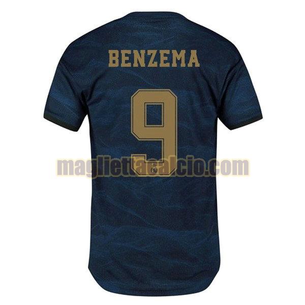 maglia benzema 9 real madrid uomo seconda divise 2019-2020