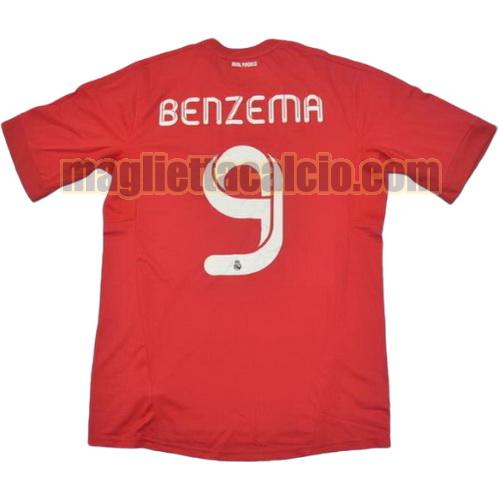 maglia benzema 9 real madrid uomo terza divisa 2011-2012