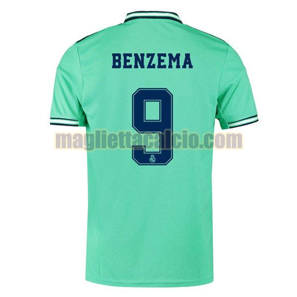 maglia benzema 9 real madrid uomo terza divise 2019-2020