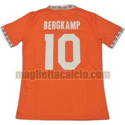 maglia bergkamp 10 olanda uomo prima divisa 1996