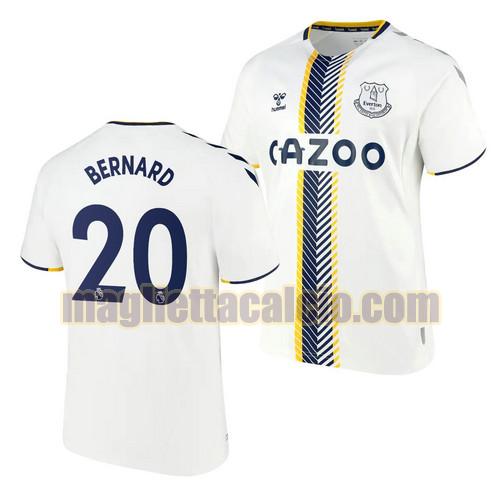 maglia bernard 20 everton uomo terza 2021-2022