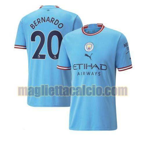 maglia bernardo 20 manchester city uomo prima 2022-2023