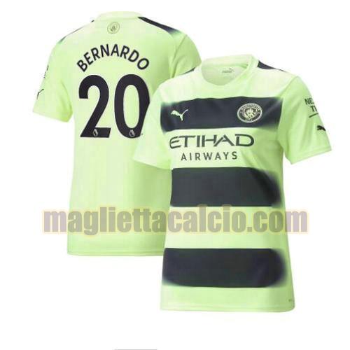 maglia bernardo 20 manchester city uomo terza 2022-2023