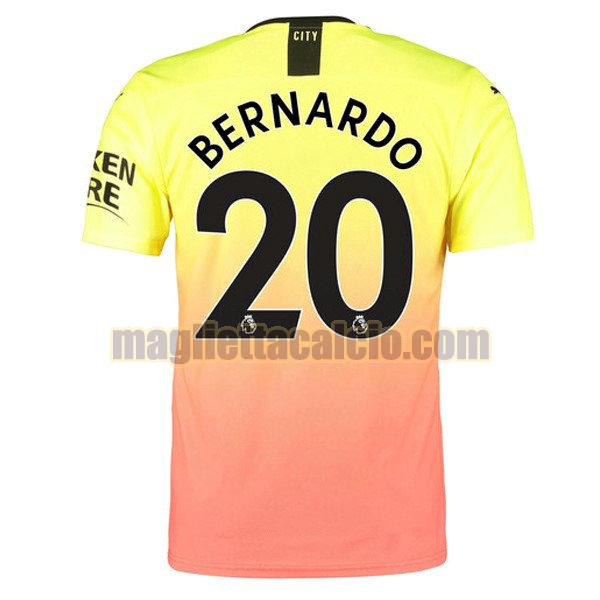 maglia bernardo 20 manchester city uomo terza divise 2019-2020