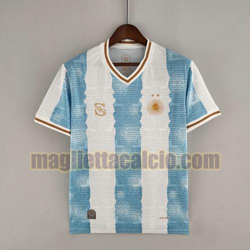 maglia bianco blu argentina uomo commemorative edition 2022-2023