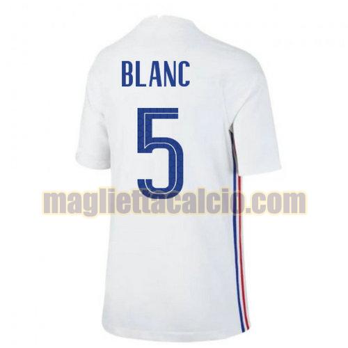 maglia blanc 5 francia uomo seconda 2020-2021