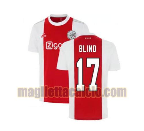 maglia blind 17 ajax uomo prima 2021-2022