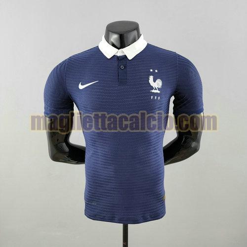 maglia blu classico francia uomo player version 2022-2023