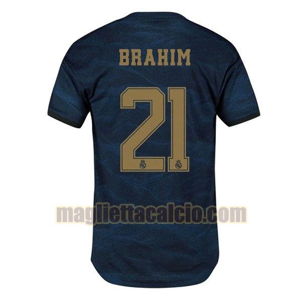 maglia brahim 21 real madrid uomo seconda divise 2019-2020