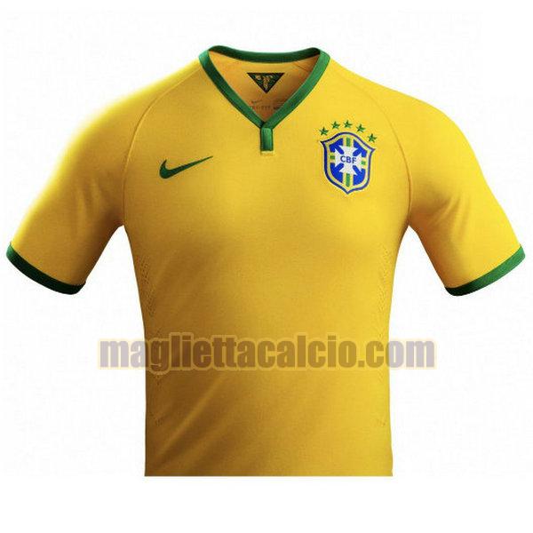 maglia brasile uomo giallo prima divisa 2014