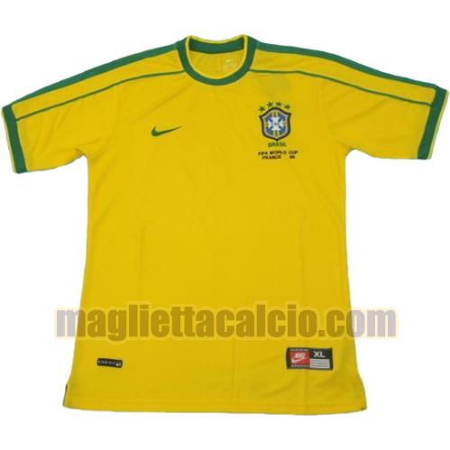 maglia brasile uomo prima divisa coppa del mondo 1998