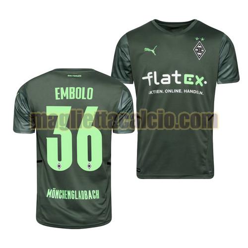 maglia breel embolo 36 borussia mönchengladbach uomo seconda 2021-2022