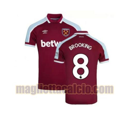 maglia brooking 8 west ham united uomo prima 2021-2022