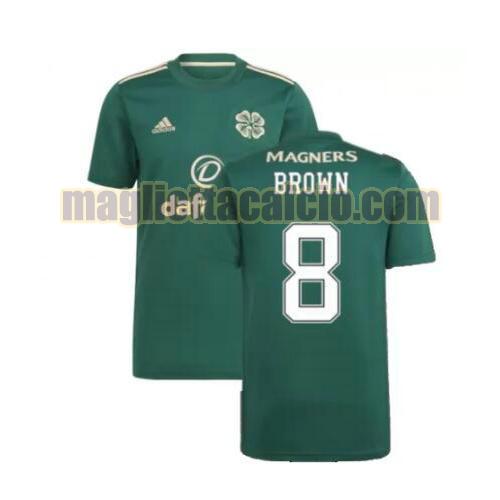 maglia brown 8 celtic uomo seconda 2021-2022