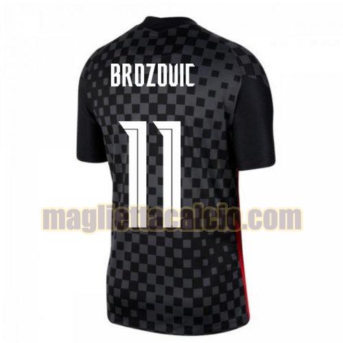 maglia brozovic 11 croazia uomo seconda 2020-2021