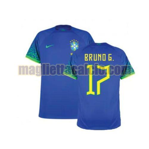 maglia bruno g. 17 brasile uomo seconda 2022