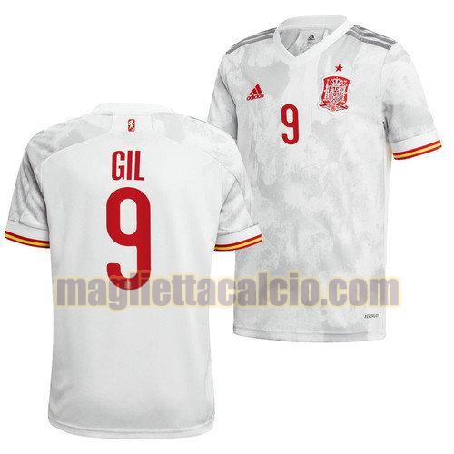 maglia bryan gil 9 spagna uomo seconda 2022