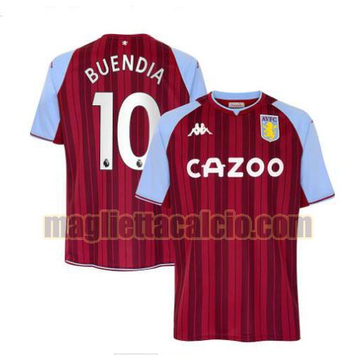 maglia buendia 10 aston villa uomo prima 2021-2022