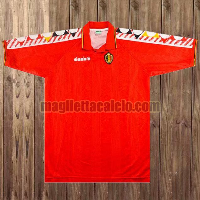 maglia bélgica rosso prima 1994-1996