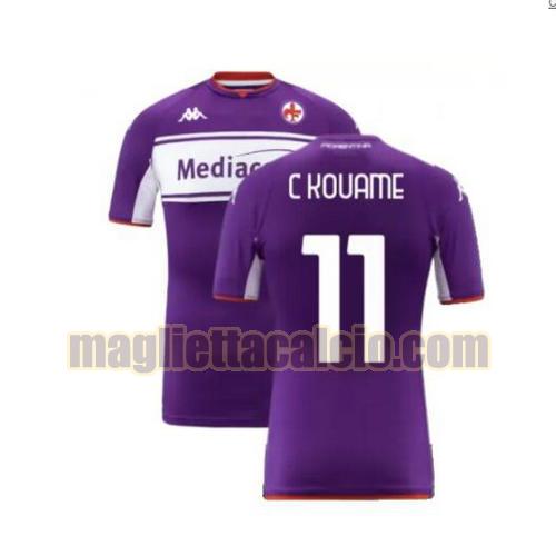 maglia c kouame 11 fiorentina uomo prima 2021-2022