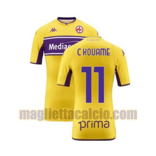 maglia c kouame 11 fiorentina uomo terza 2021-2022