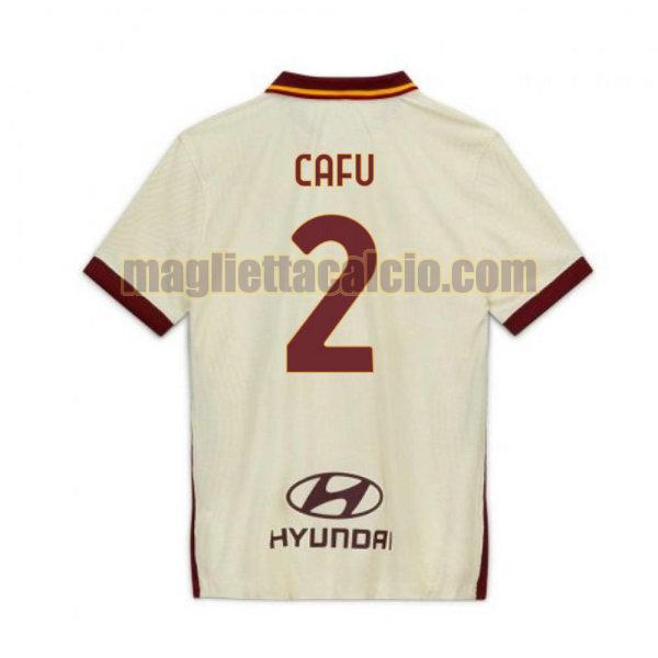 maglia cafu 2 as roma uomo seconda 2020-2021