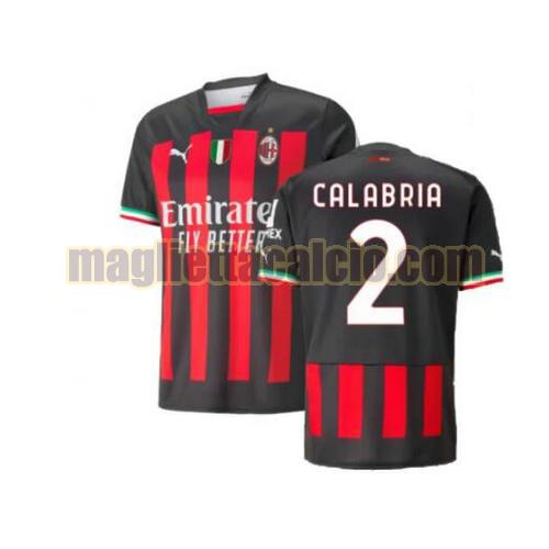 maglia calabria 2 ac milan uomo prima 2022-2023