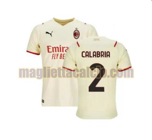 maglia calabria 2 ac milan uomo seconda 2021-2022
