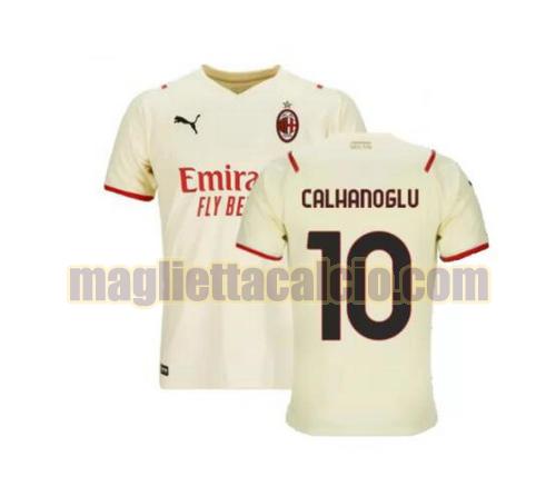 maglia calhanoglu 10 ac milan uomo seconda 2021-2022