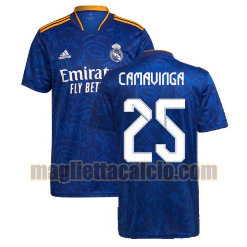 maglia camavinga 25 real madrid uomo seconda 2021-2022