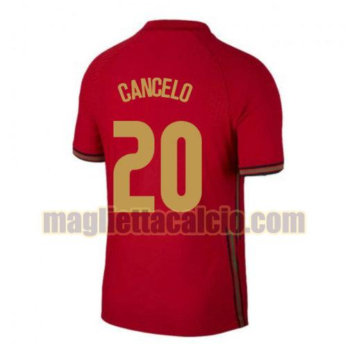 maglia cancelo 20 portogallo uomo prima 2020-2021