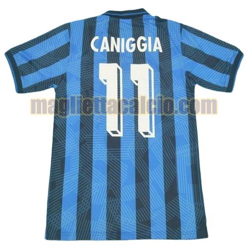 maglia caniggia 11 atalanta b.c uomo prima divisa 1991