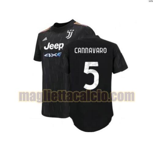 maglia cannavaro 5 juventus uomo seconda 2021-2022