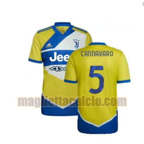 maglia cannavaro 5 juventus uomo terza 2021-2022