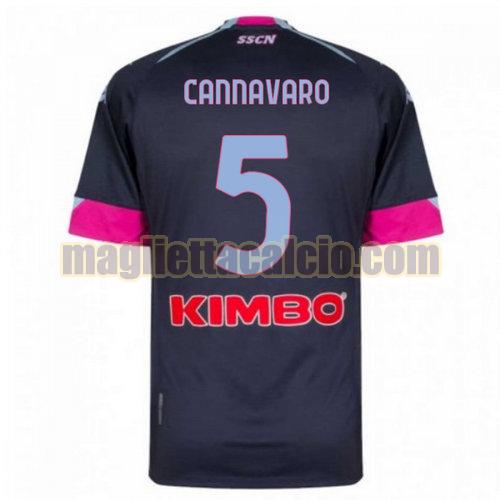 maglia cannavaro 5 napoli uomo terza 2020-2021