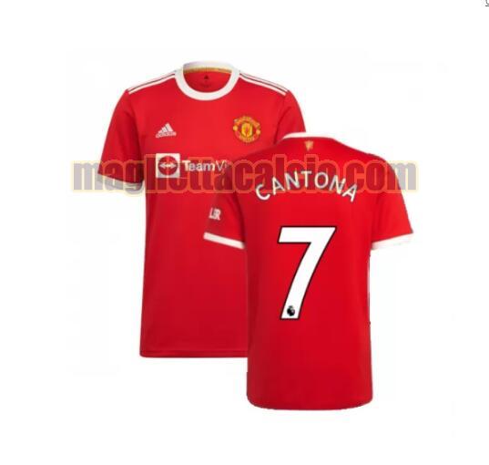 maglia cantona 7 manchester united uomo prima 2021-2022