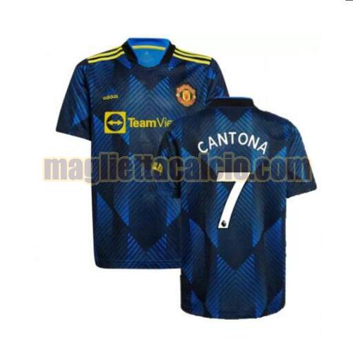 maglia cantona 7 manchester united uomo terza 2021-2022