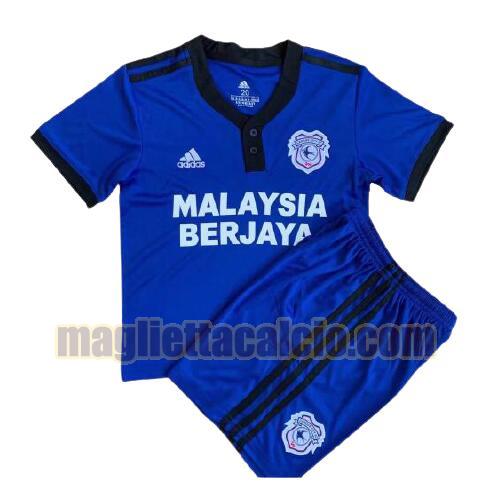 maglia cardiff city bambino prima 2021-2022