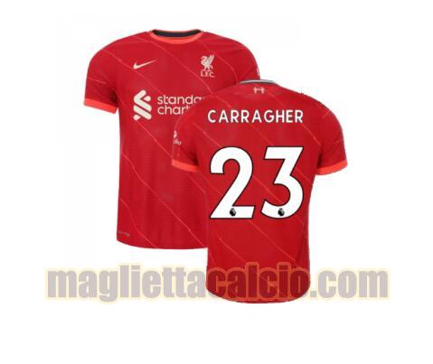 maglia carragher 23 liverpool uomo prima 2021-2022