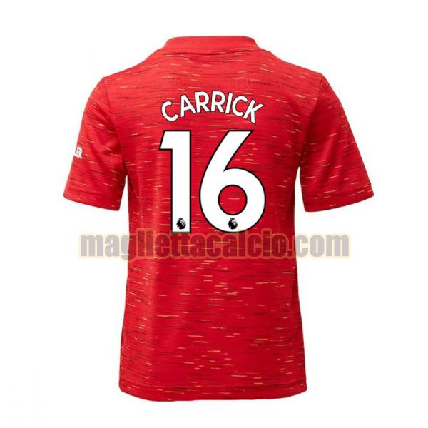 maglia carrick 16 manchester united uomo prima 2020-2021