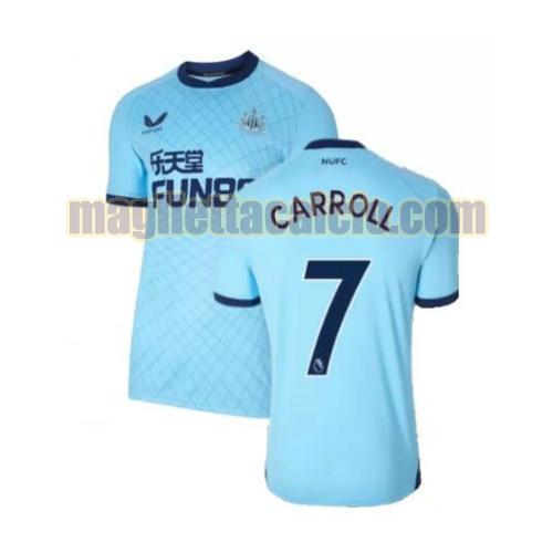 maglia carroll 7 newcastle united uomo terza 2021-2022