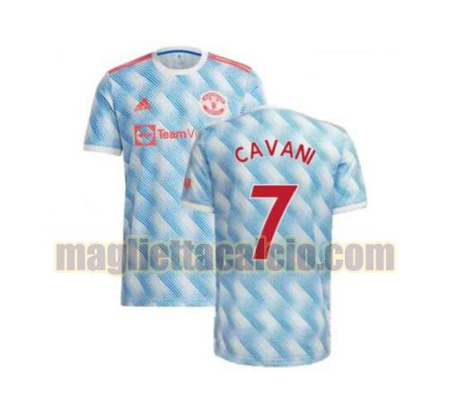 maglia cavani 7 manchester united uomo seconda 2021-2022