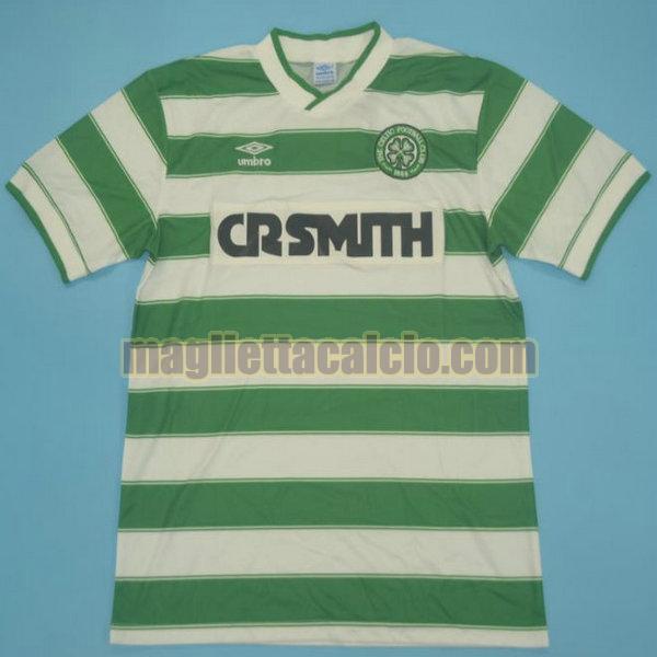 maglia celtic uomo verde prima divisa 1985-1986