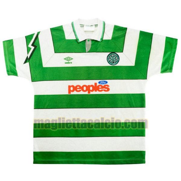 maglia celtic uomo verde prima divisa 1991-1992