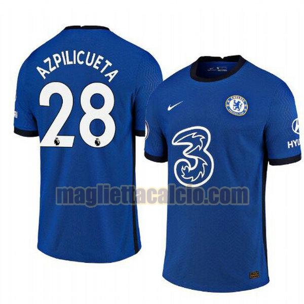 maglia cesar azpilicueta 28 chelsea uomo prima 2020-2021